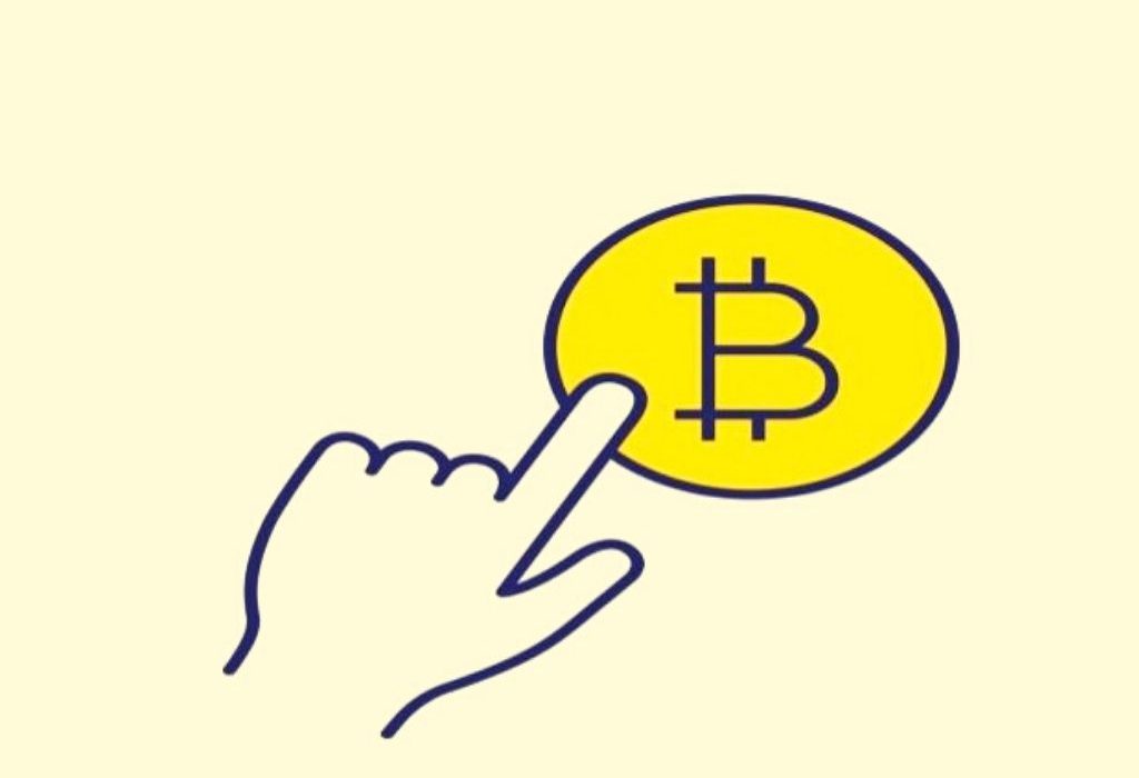 Bitcoin and Bitcoin payment button